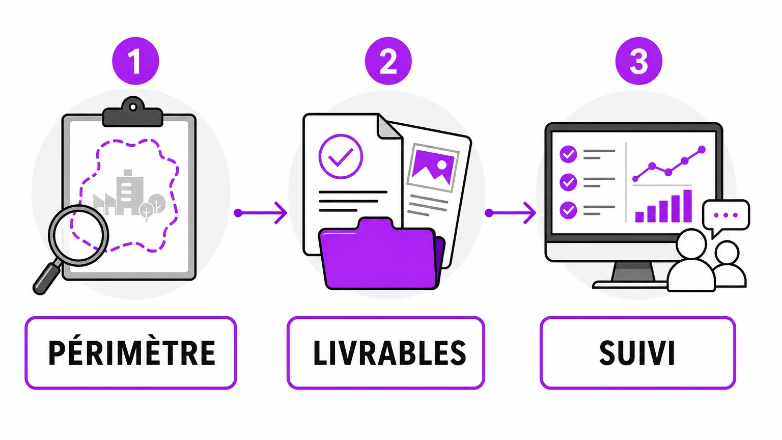 Checklist visuelle des vérifications à effectuer avant un accompagnement DUERP